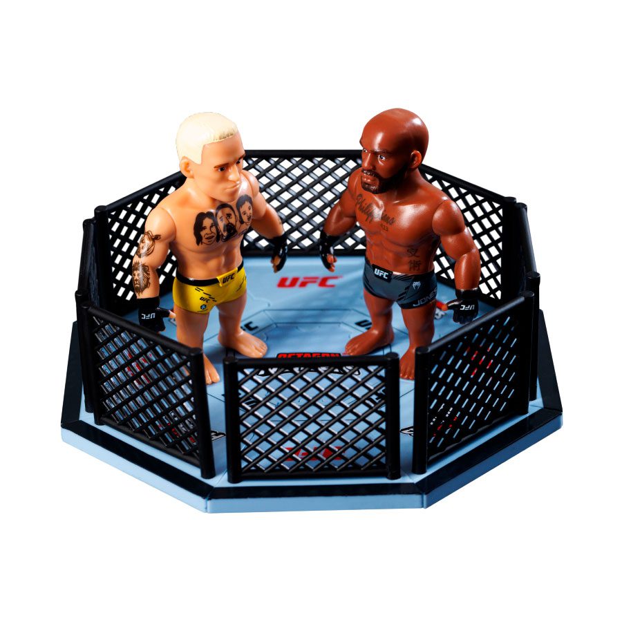 Ufc punching bag figura articulada 7 -5 cms + set lucha 1 unidad aleatoria - Imagen 5