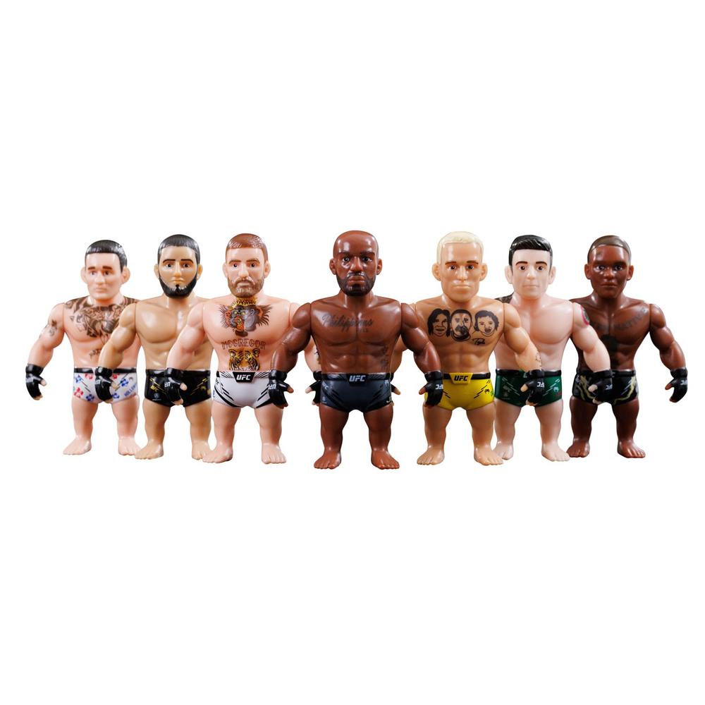 Ufc punching bag figura articulada 7 -5 cms + set lucha 1 unidad aleatoria - Imagen 7