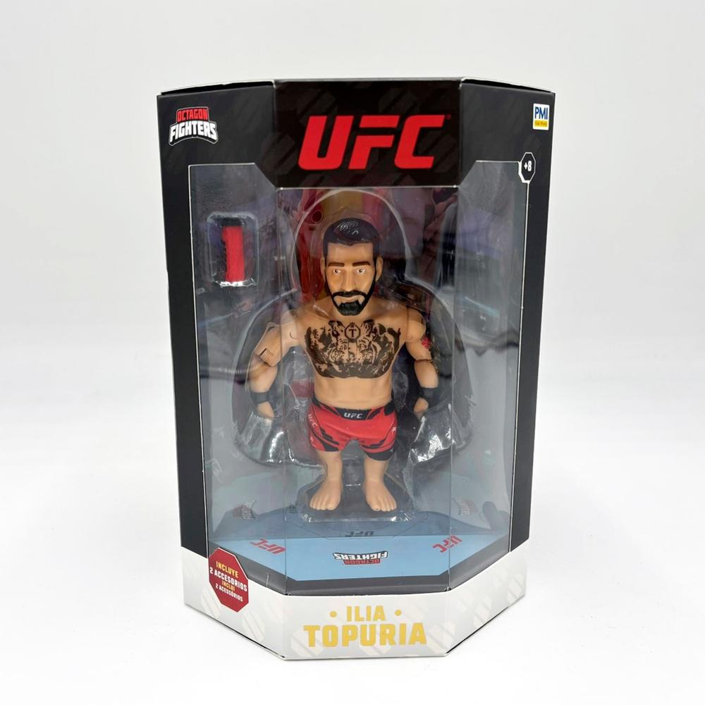 8432752055991 | P/N: 64119016-1 | Cod. Artículo: MGS0000028421 Ufc leyendas: maxi figura articulada + accesorios surtido - ilia topuria