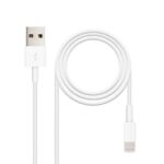 8433281010895 | P/N: 10.10.0400 | Cod. Artículo: DSP0000007571 Cable lightning a usb tipo a nanocable 50cm -  macho - macho