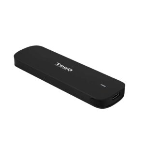 8433281013926 | P/N: TQE-2201B | Cod. Artículo: DSP0000019207 Carcasa disco duro tooq tqe - 2201r para ssd m.2 usb - c negra