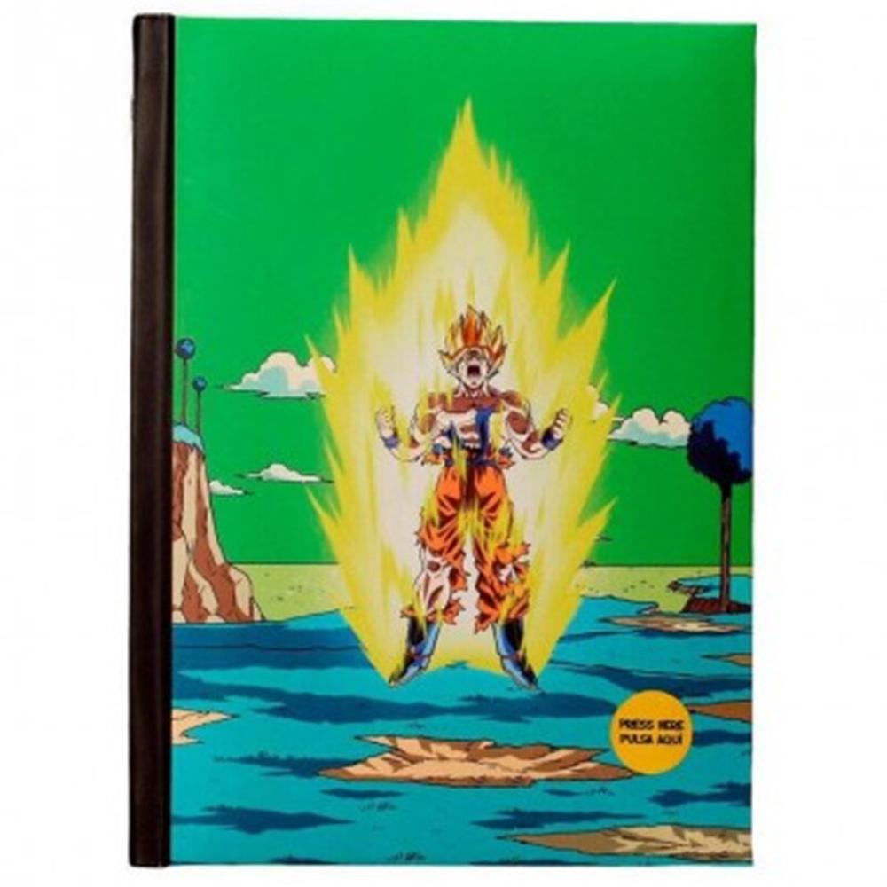 8435450249853 | P/N: SDTDRB24985 | Cod. Artículo: MGS0000030991 Libreta sd toys dragon ball z batalla final namek con luz