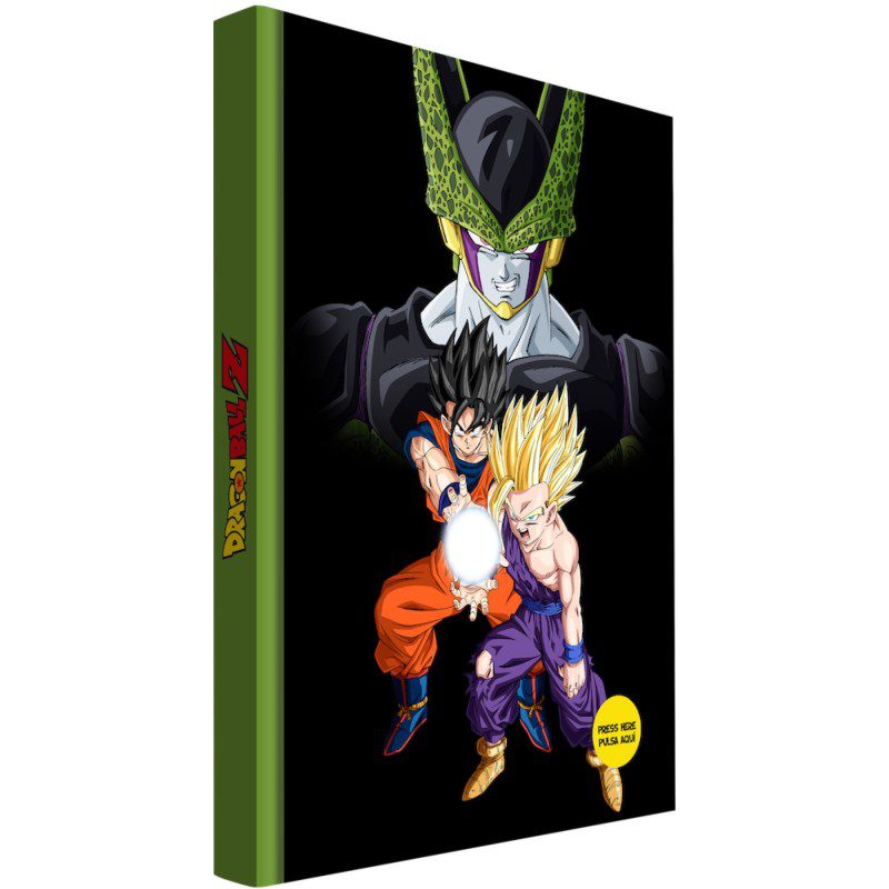 Libreta sd toys dragon ball z batalla final cell con luz - Imagen 2