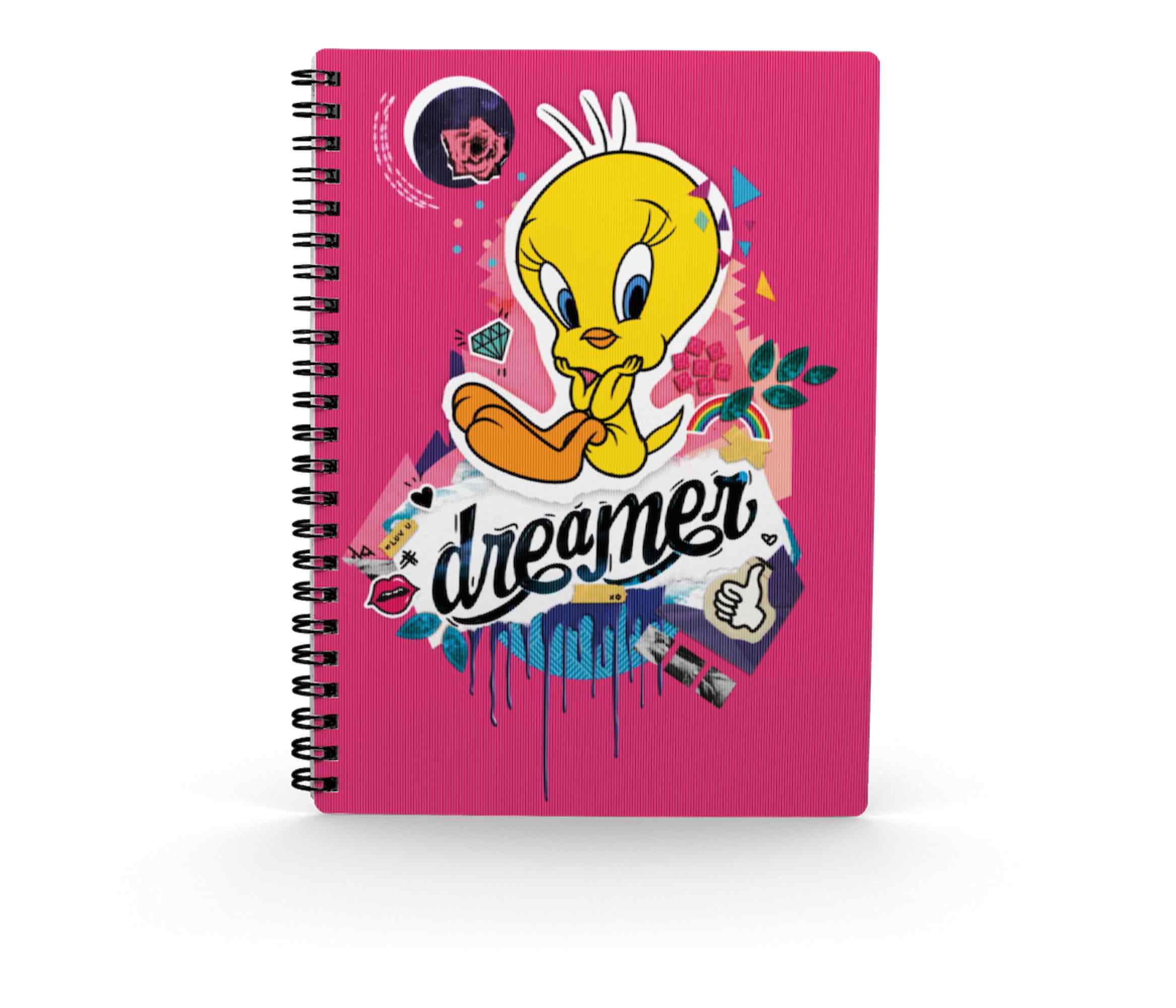 8435450250514 | P/N: WRN25051 | Cod. Artículo: DSP0000006026 Libreta efecto 3d sd toys looney tunes piolin dreamer