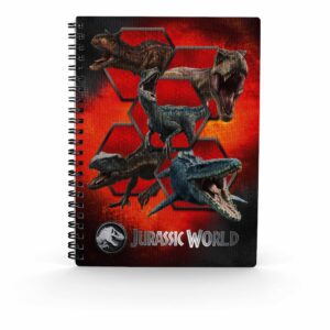 8435450254246 | P/N: UNI25424 | Cod. Artículo: DSP0000009178 Libreta efecto 3d carnivorous jurassic world