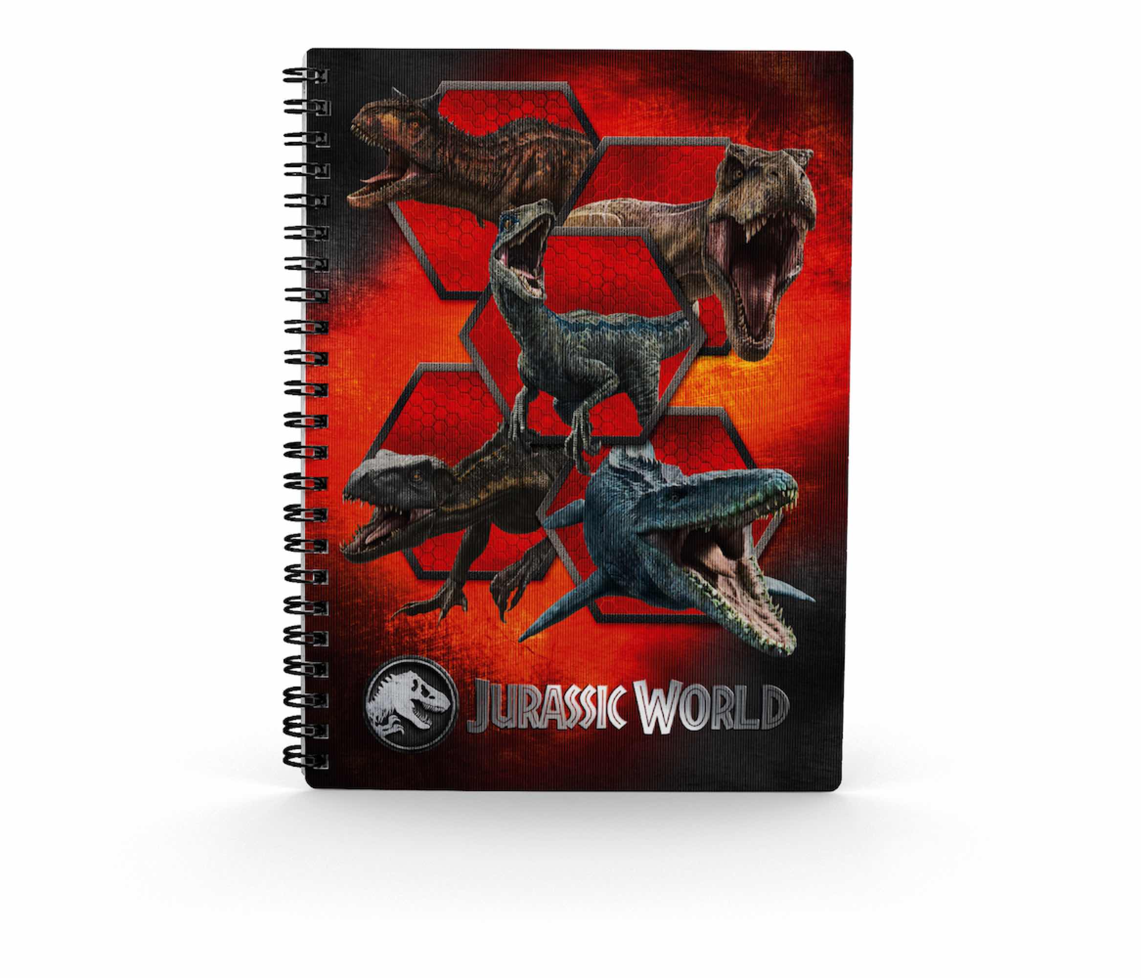 8435450254246 | P/N: UNI25424 | Cod. Artículo: DSP0000009178 Libreta efecto 3d carnivorous jurassic world