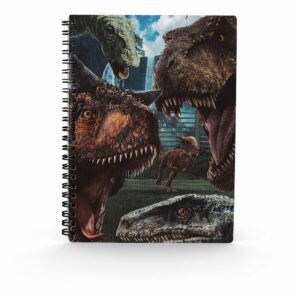 8435450254277 | P/N: UNI25427 | Cod. Artículo: DSP0000009195 Libreta sd toys efecto 3d selfie jurassic world