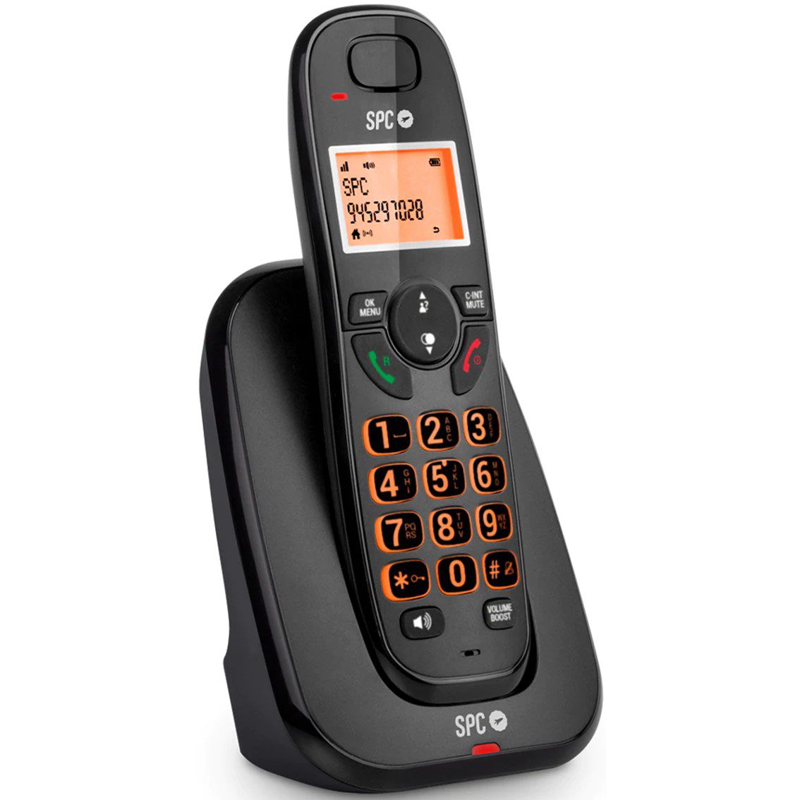 Telefono inalambrico spc kairo negro pantalla - Imagen 2