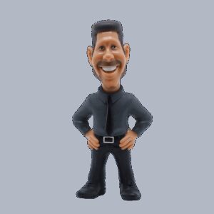 8436605110011 | P/N: MN10011 | Cod. Artículo: DSP0000020423 Figura minix futbol atlético de madrid simeone 7 cm