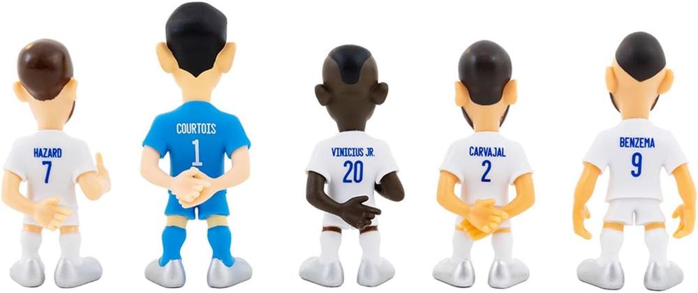 Pack 5 figuras minix pack real madrid 7 cm - Imagen 4