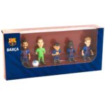 8436605110523 | P/N: MN10523 | Cod. Artículo: MGS0000025866 Pack 5 figuras minix fc barcelona