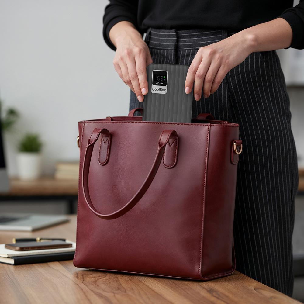 Powerbank dp20 coolbox 20000mah negro - Imagen 3