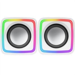 8437023094525 | P/N: MSCUBEW | Cod. Artículo: DSP0000008846 Altavoces mars gaming mscubew 8w blanco