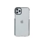 8800000046037 FUNDA QCHARX TRANSPARENTE IPHONE 16E NEGRO QCHIP16ETRN A0059136 QCHARX Accesorios iPhone QCHIP16ETRN
