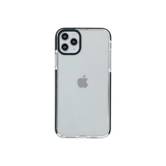 8800000046037 FUNDA QCHARX TRANSPARENTE IPHONE 16E NEGRO QCHIP16ETRN A0059136 QCHARX Accesorios iPhone QCHIP16ETRN
