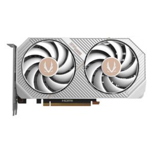 8886307701510 | P/N: ZT-B50600Q-10M | Cod. Artículo: DSP0000037524 Tarjeta grafica zotac rtx 5060 twin edge oc white 8gb gddr7 - 3x dp - 1x hdmi pci express 5.0