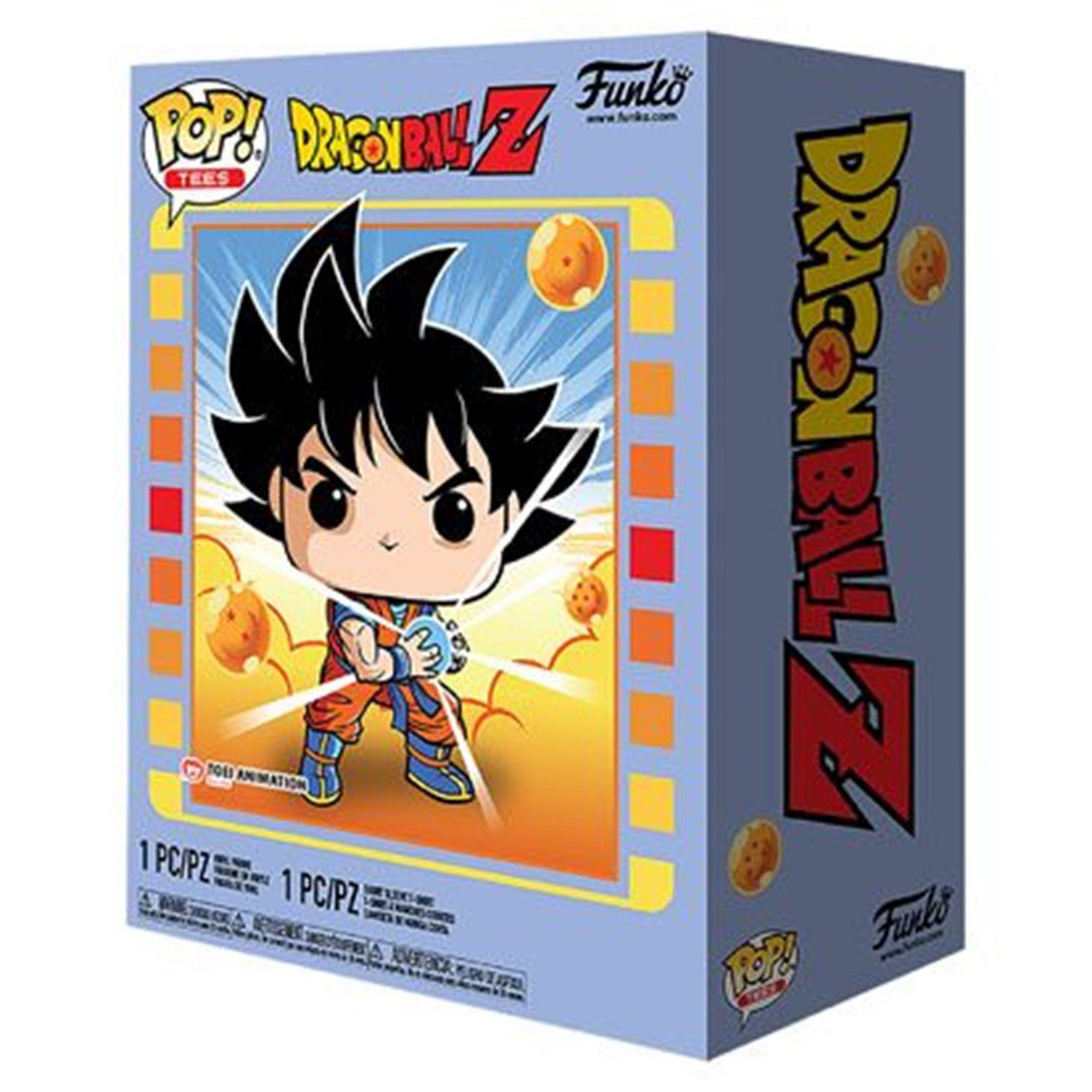 Pop & tee dragon ball z goku kamehameha funko + camiseta talla l ut - 56667l - Imagen 2