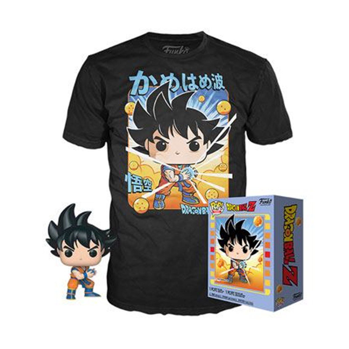 889698410984 | P/N: UT-56667L | Cod. Artículo: MGS0000005716 Pop & tee dragon ball z goku kamehameha funko + camiseta talla l ut - 56667l