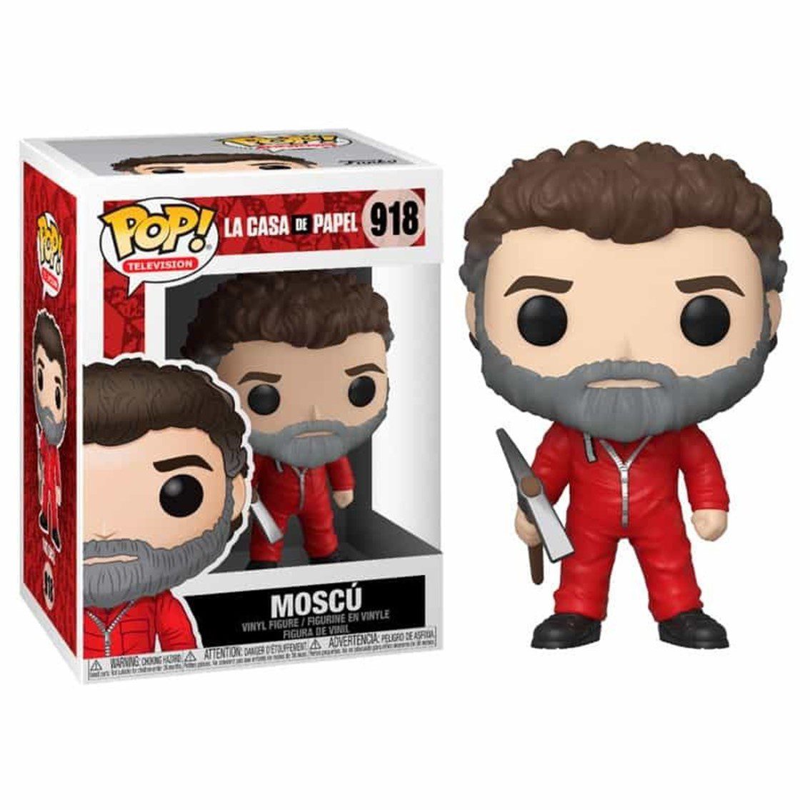 889698445788 | P/N: 44578 | Cod. Artículo: MGS0000012604 Funko pop series tv la casa de papel moscu 44578