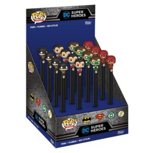 889698486576 | P/N: 48657 | Cod. Artículo: MGS0000005498 Funko pop pen topper boligrafo dc comics 1 unidad aleatoria batman superman linterna verde flash 48657