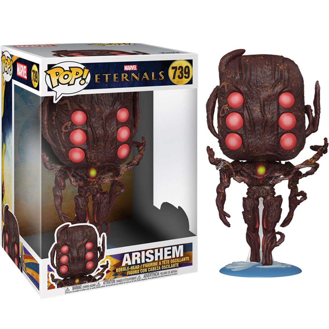 889698501231 | P/N: 50123 | Cod. Artículo: MGS0000006985 Funko pop marvel eternals 10 pulgadas arishem 50123