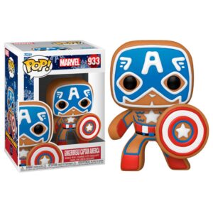 889698506571 | P/N: 50657 | Cod. Artículo: MGS0000006999 Funko pop marvel navidad galleta jengibre capitan america 50657