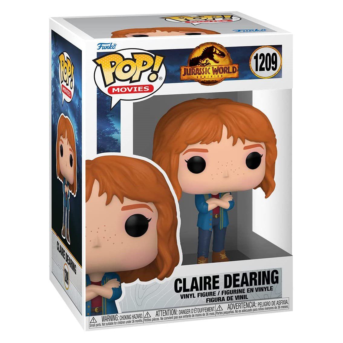 Funko pop cine jurassic park jurassic world dominion claire dearing 55296 - Imagen 3
