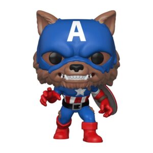889698555067 | P/N: 55506 | Cod. Artículo: MGS0000011726 Funko pop marvel capitan america capwolf edicion limitada exclusiva 55506