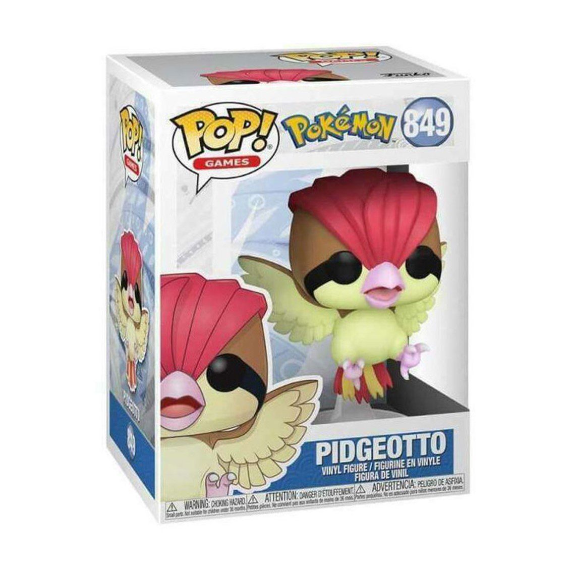 Funko pop pokemon pidgeotto 56311 - Imagen 2