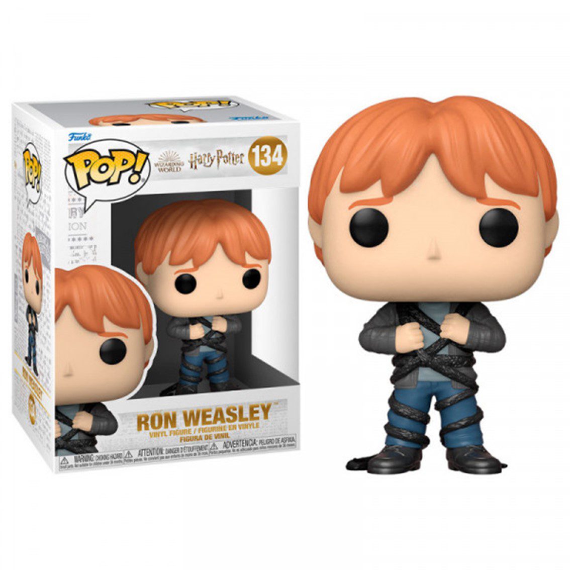 889698573689 | P/N: 57368 | Cod. Artículo: MGS0000006746 Funko pop harry potter ron weasley trampa planta piedra filosofal