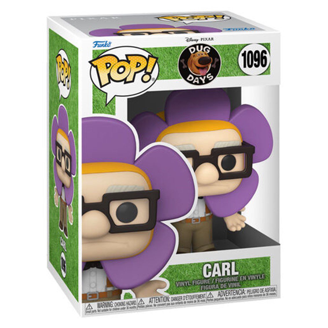 Funko pop disney up dug days carl flor 57383 - Imagen 3