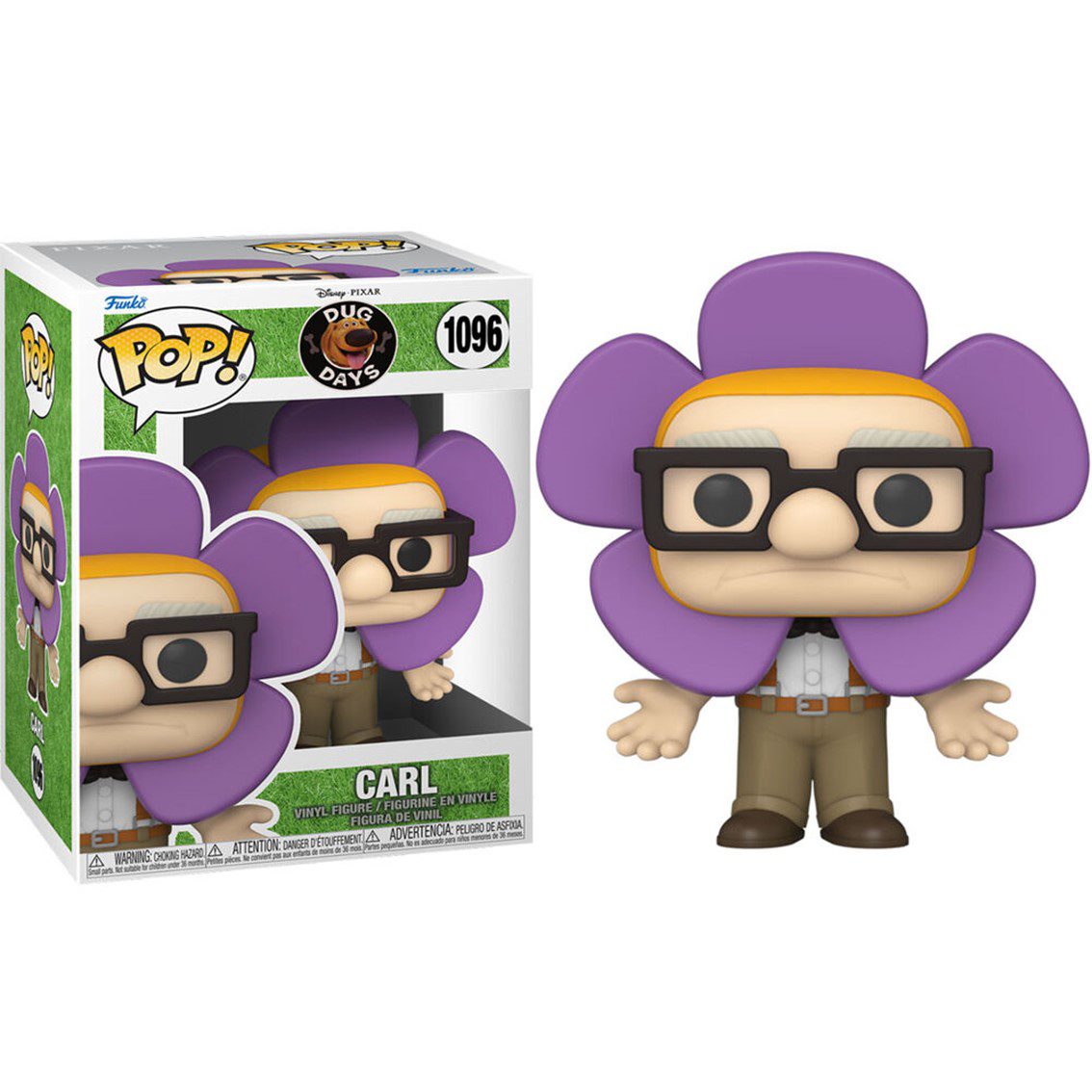 889698573832 | P/N: 57383 | Cod. Artículo: MGS0000005773 Funko pop disney up dug days carl flor 57383