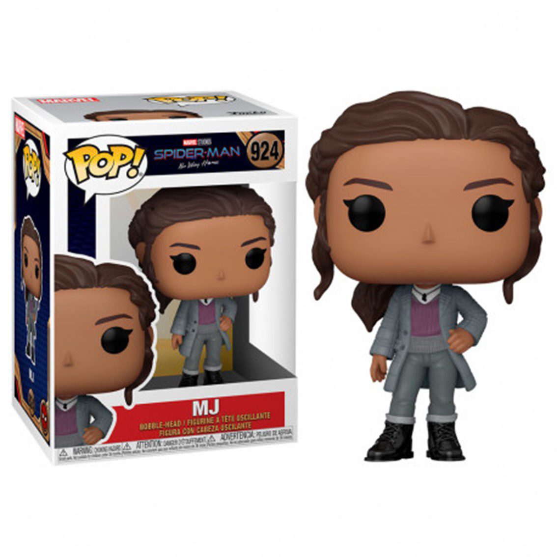 889698576352 | P/N: 57635 | Cod. Artículo: MGS0000006889 Funko pop marvel spiderman no way home mj 57635
