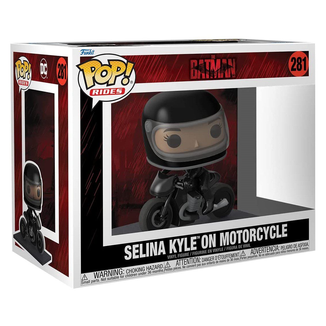 Funko pop ride deluxe the batman - selina on motorcycle - Imagen 2