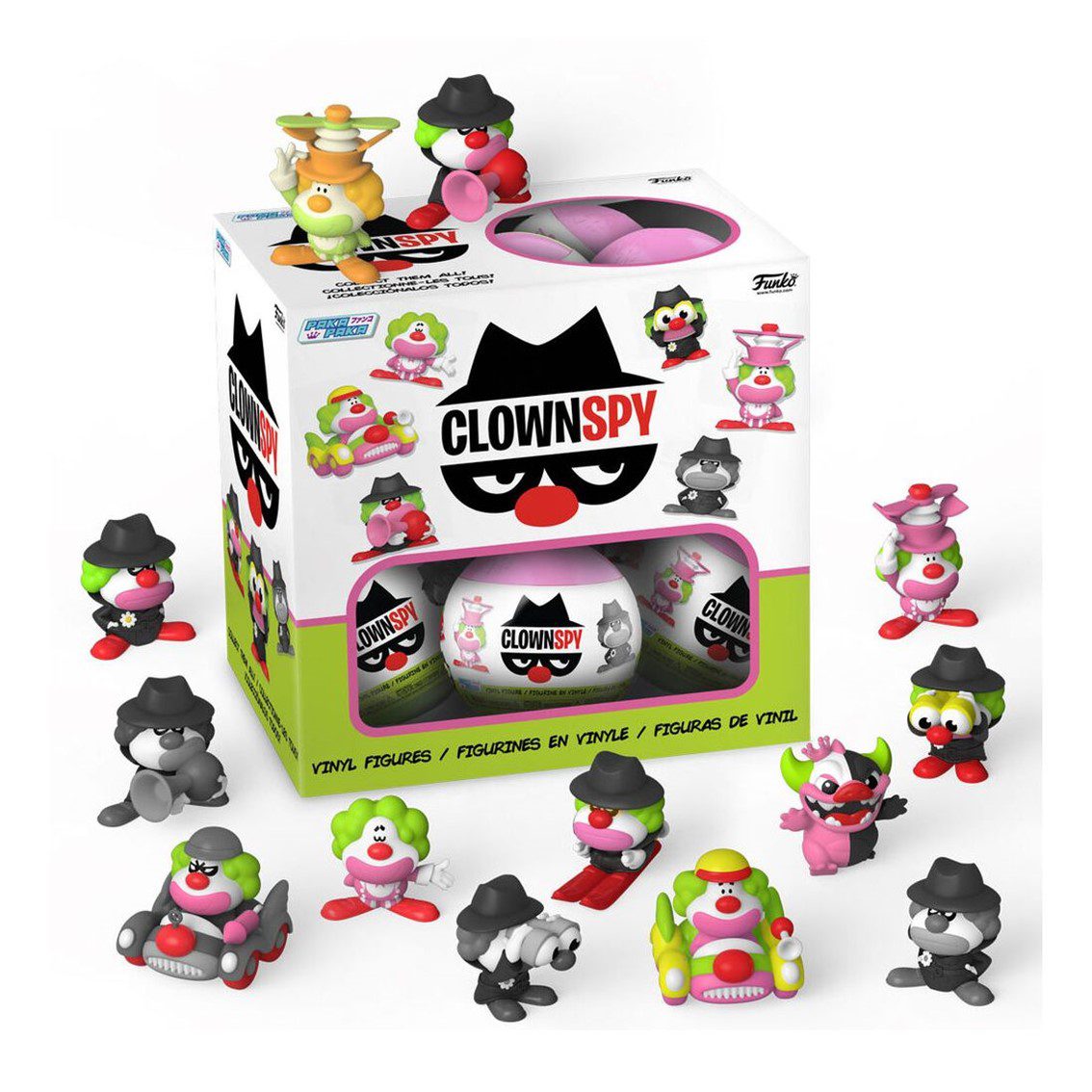 889698595056 | P/N: 59505 | Cod. Artículo: MGS0000009961 Caja sorpesa funko clown spy paka paka 59505