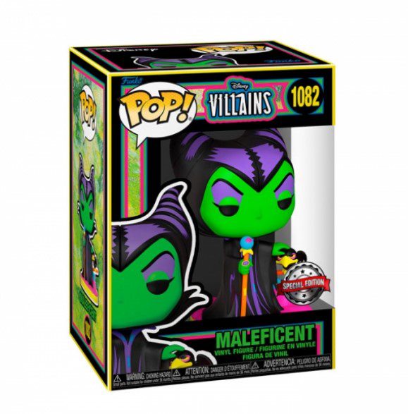 Funko pop disney villanos malefica edicion especial brillante 60396 - Imagen 2