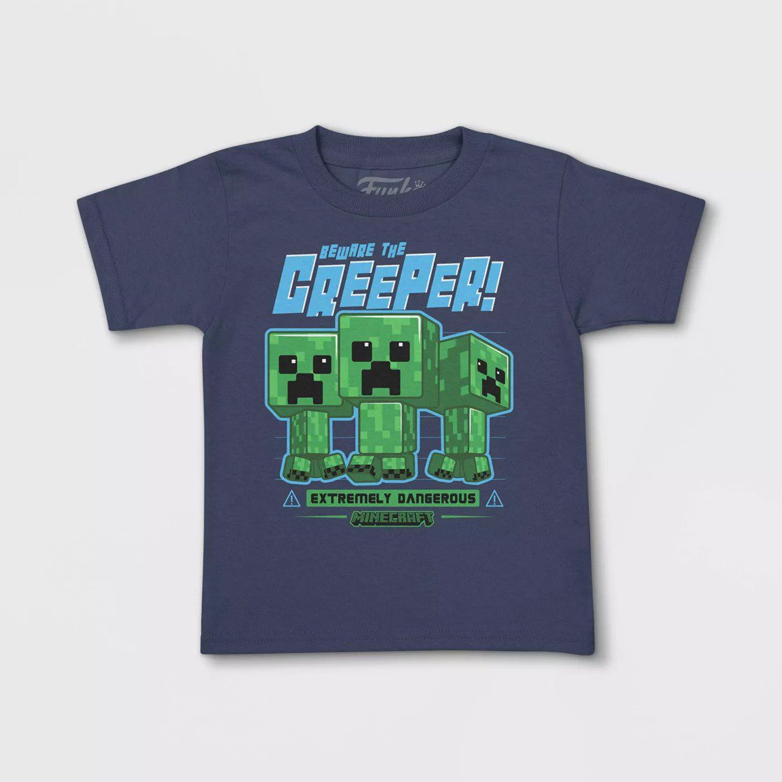 Pop & tee minecraft charged creeper funko + camiseta talla m - Imagen 2