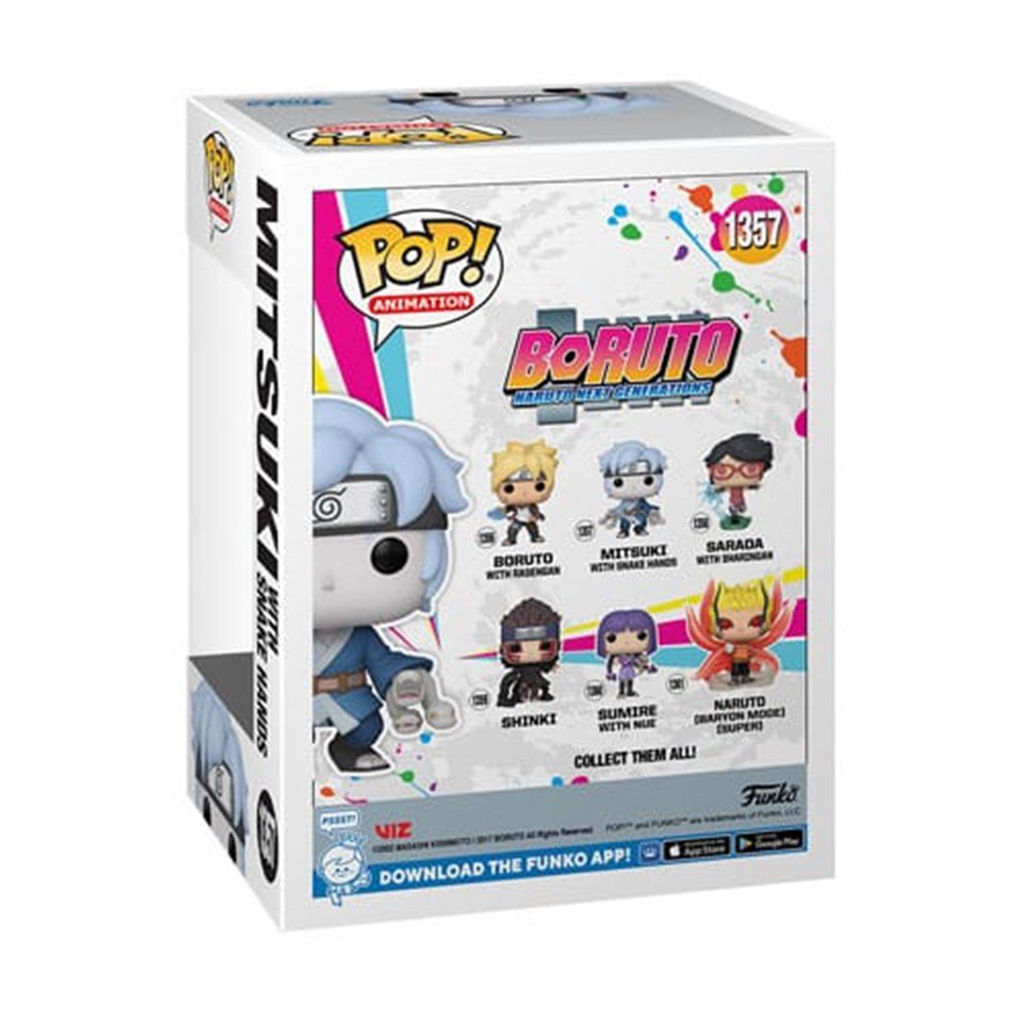 Funko pop boruto naruto next generations mitsuki con manos de serpiente 61386 - Imagen 3