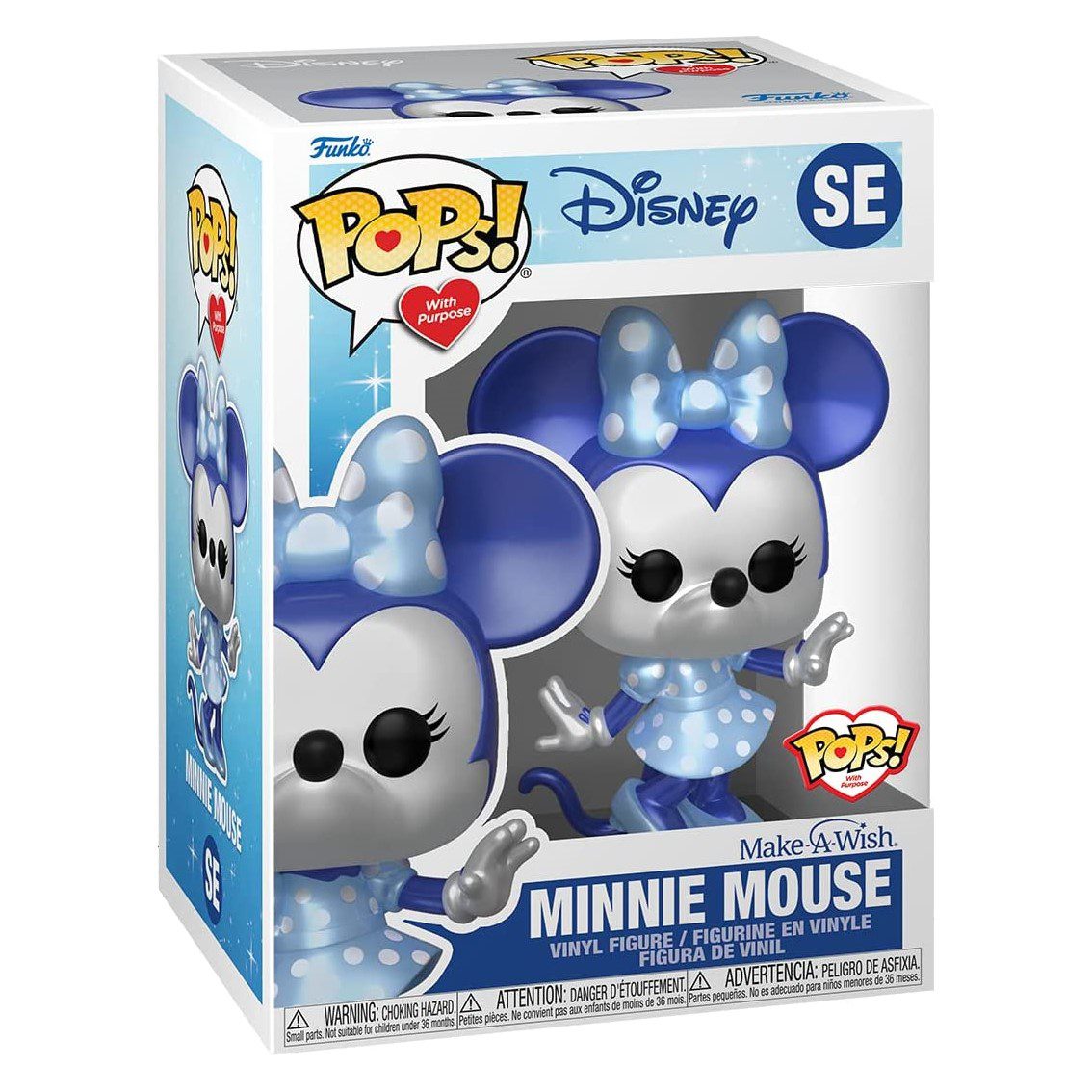 Funko pop disney make a wish minnie mouse metalico 63668 - Imagen 3