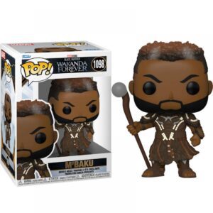 889698639422 | P/N: 63942 | Cod. Artículo: MGS0000014205 Funko pop marvel black panther wakanda forever mbaku 63942