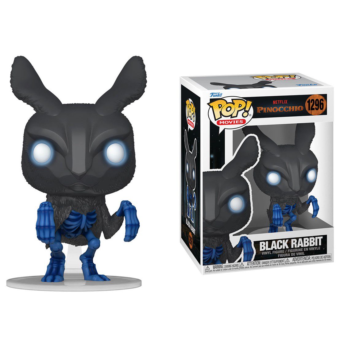 889698673853 | P/N: 67385 | Cod. Artículo: MGS0000014419 Funko pop pinocchio black rabbit 67385
