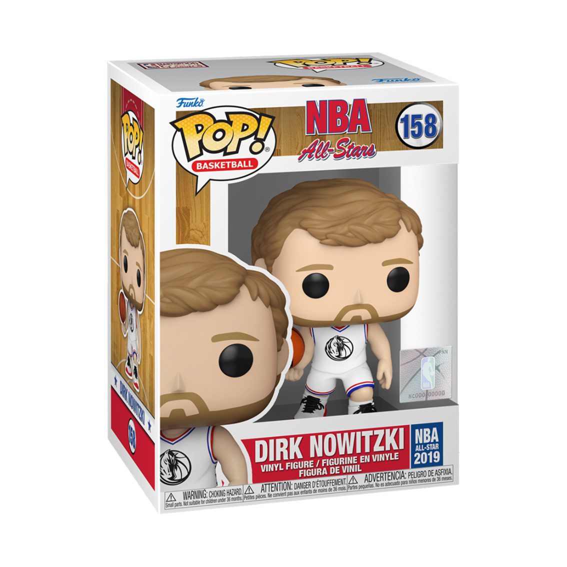 Funko pop deportes nba legends all stars dirk nowitzki (2019) 67488 - Imagen 2