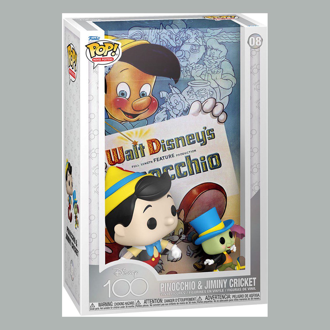 Funko pop movie poster disney pinocchio 67579 - Imagen 2