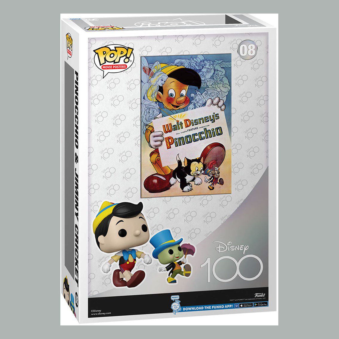Funko pop movie poster disney pinocchio 67579 - Imagen 3