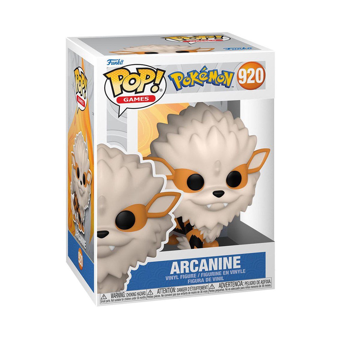 Funko pop pokemon arcanine 69079 - Imagen 2