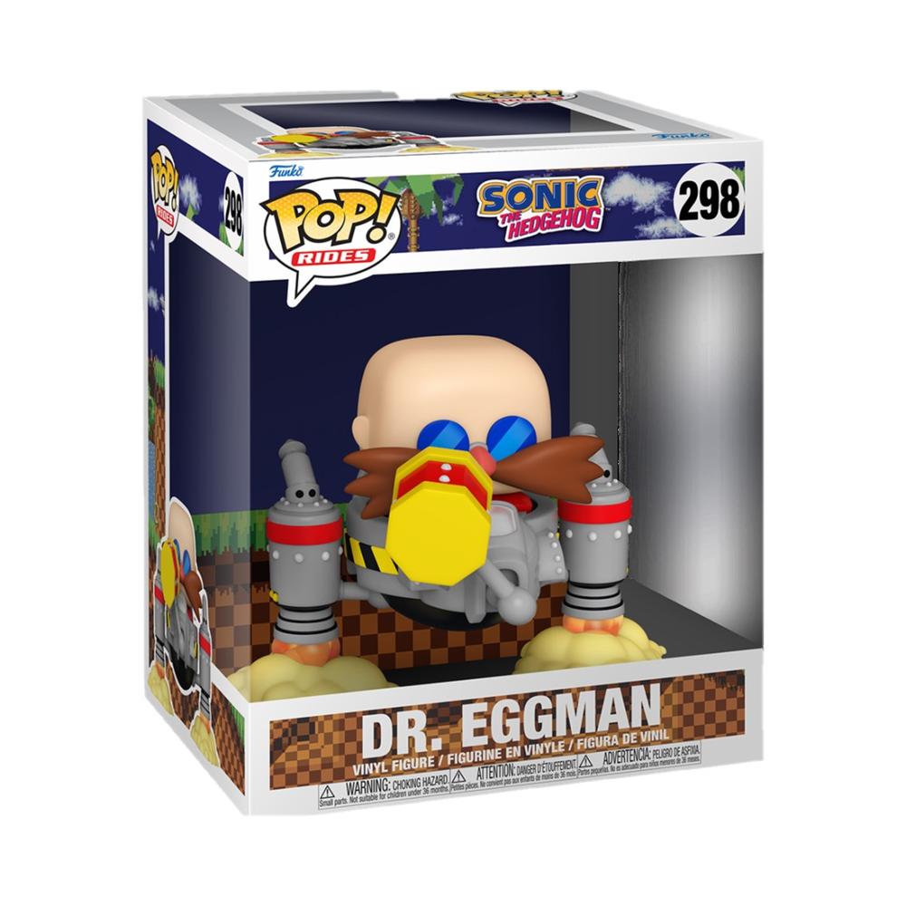 Funko pop rides deluxe videojuegos sonic doctor eggman 70584 - Imagen 2