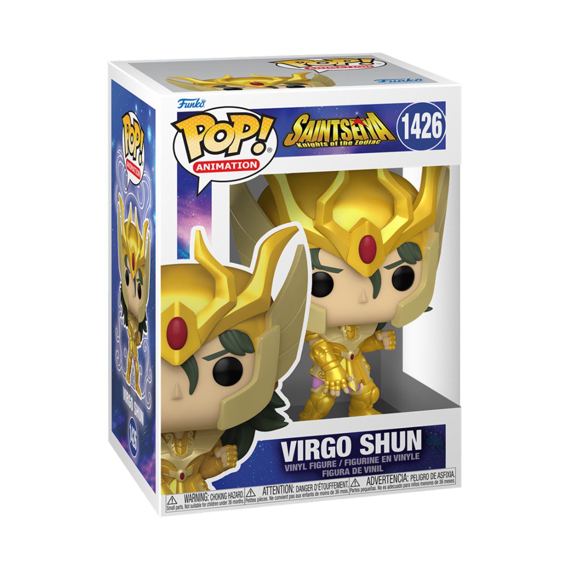 Funko pop saint seiya caballeros del zodiaco gold virgo shun 72061 - Imagen 2