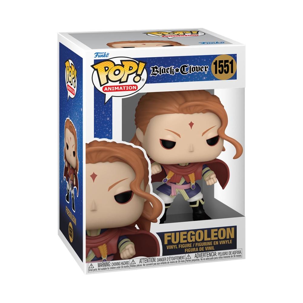 Funko pop black clover fuegoleon 72116 - Imagen 2