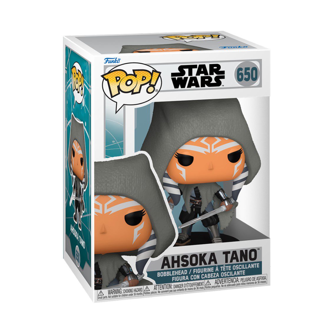 Funko pop star wars ahsoka tv s1 - ahsoka tano 72175 - Imagen 2