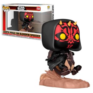 889698760140 | P/N: 76014 | Cod. Artículo: MGS0000021677 Funko pop deluxe ride star wars the phantom menace darth maul en aleta sangrienta 76014